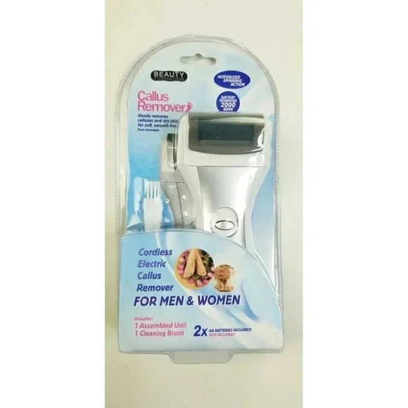 Beauty Formation Callus And Dry Skin Remover Cordless Electric For Men and Women - Picture 1 of 4